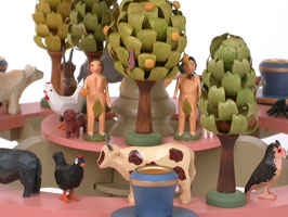 Folk Art Candelabrum by Christian Werner
