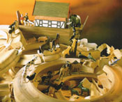 Ring-turned Noah's Ark by Christian Werner
