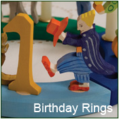Celebrate all year with our birthday rings and seasonal decorations