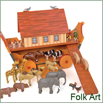 Wooden Christmas Decorations from the Erzgebirge Germany