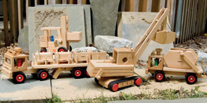 fagus wooden trucks