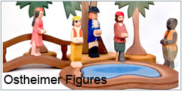 Natural Ostheimer wooden figures and Waldorf toys