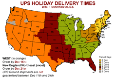 UPS Delivery Times