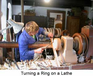 Turning a Ring on a Lathe